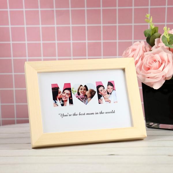 Personalised MOM Photo Frame 7 inch